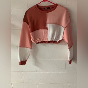 Shein sweater crop top